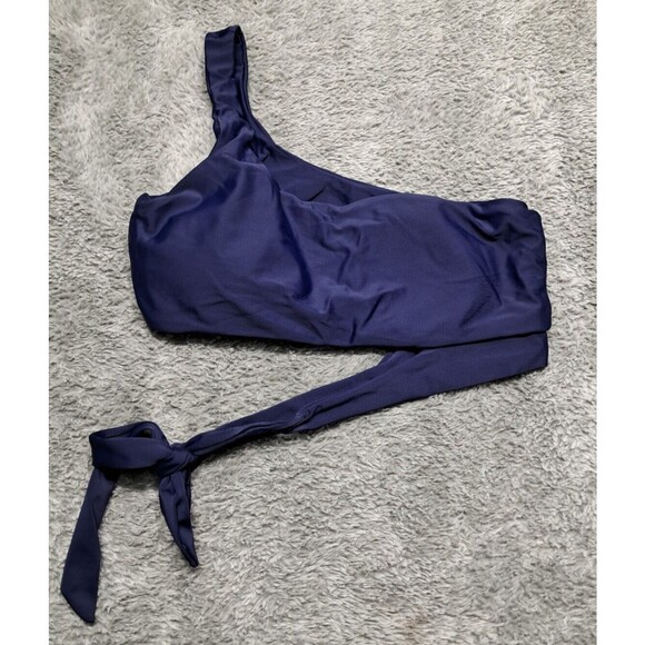 New Mooslover Bikini Two Piece Swimsuit Sz Medium Bathing Suit One Shoulder Off - Picture 3 of 12